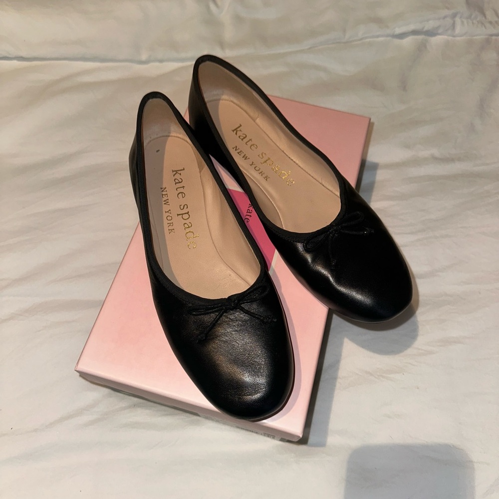 Kate Spade Classic Black Loafers
